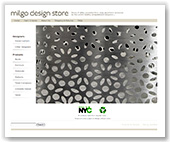 Web site home page